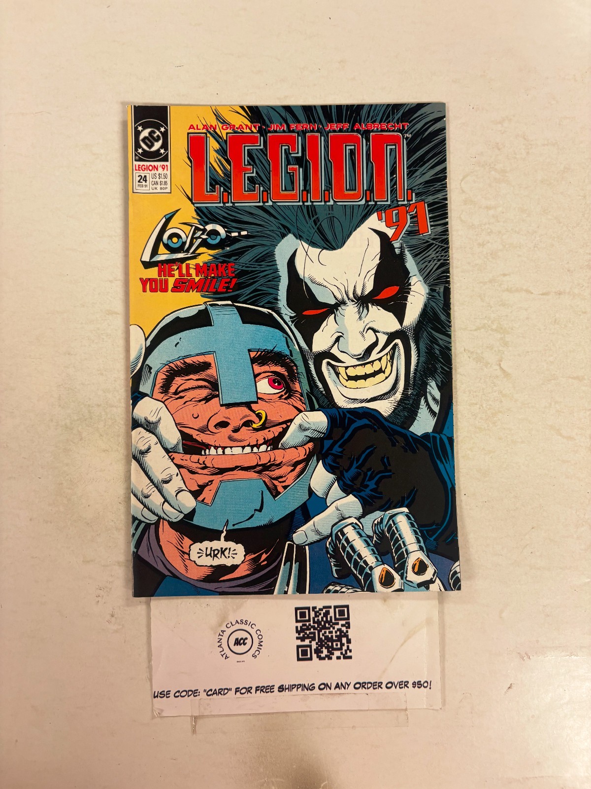 L.E.G.I.O.N. '91 #24 NM DC Comic Books Virl Dox Strata Stealth Durlan 24 HH112