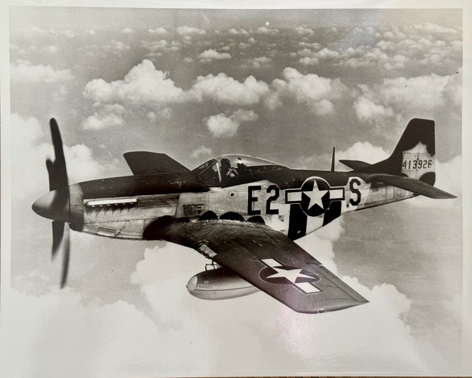 Vintage WWII P-51D Mustang Fighter 361st FG ORIGINAL NEGATIVE & Kodak Prints Lot Vintage WWII P-51D Mustang Fighter 361st FG ORIGINAL NEGATIVE & Kodak Prints Lot