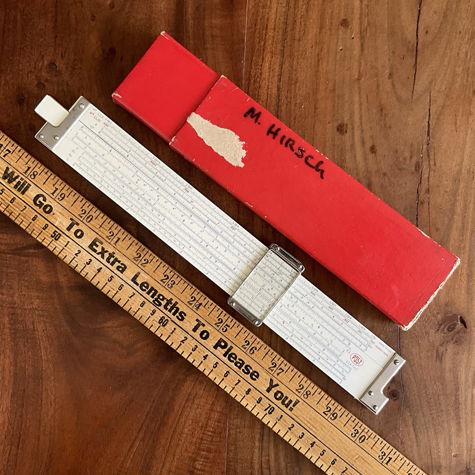 Frederick Post Co. Versalog 1460 Bamboo Hemmi Slide Rule Made in Japan 234 760 Frederick Post Co. Versalog 1460 Bamboo Hemmi Slide Rule Made in Japan 234 760