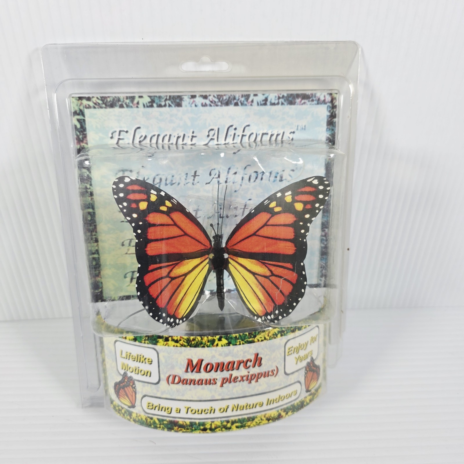 Active Elegant Aliforms Monarch Moving Butterfly Life like Motion - Brand New 