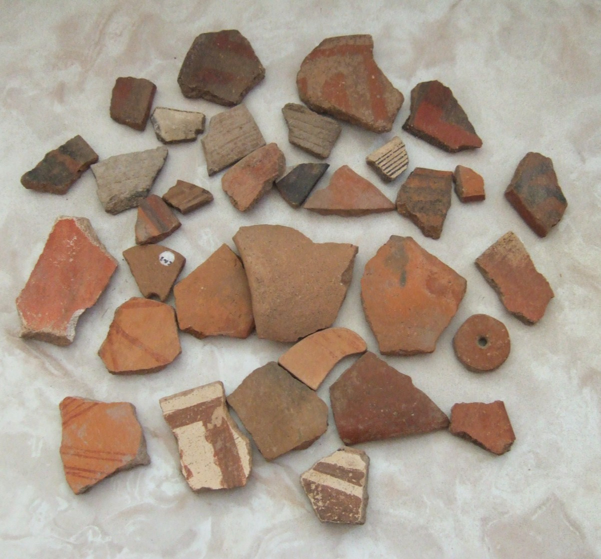 MIMBRES & MOGOLLON CULTURES NATIVE AMERICAN SW NEW MEXICO POTTERY SHARDS #3