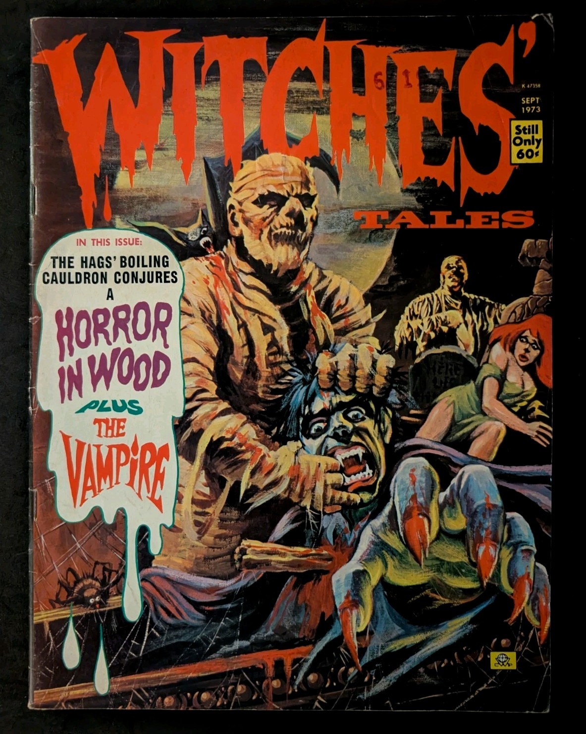 Witches Tales Magazine # 5 Vol 5 Sept 1973 Eerie Publications VG/FN Witches Tales Magazine # 5 Vol 5 Sept 1973 Eerie Publications VG/FN