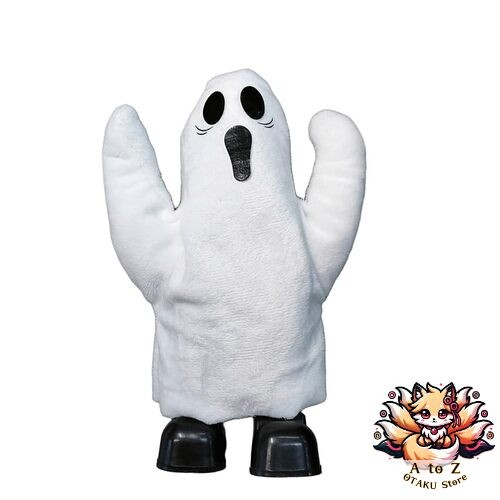 NEW Scream-kun Sound Sensor Gastly Face Halloween Walking Plush Doll CST503