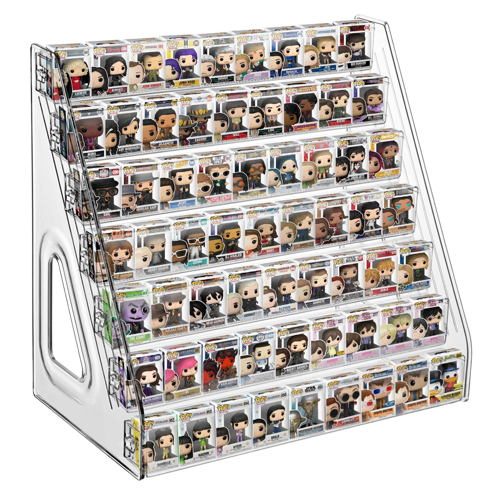 7 Layers Clear Display Shelf for Funko Pop, Acrylic 1 Pcs, 7 Layers Clear Display Shelf for Funko Pop, Acrylic 1 Pcs,