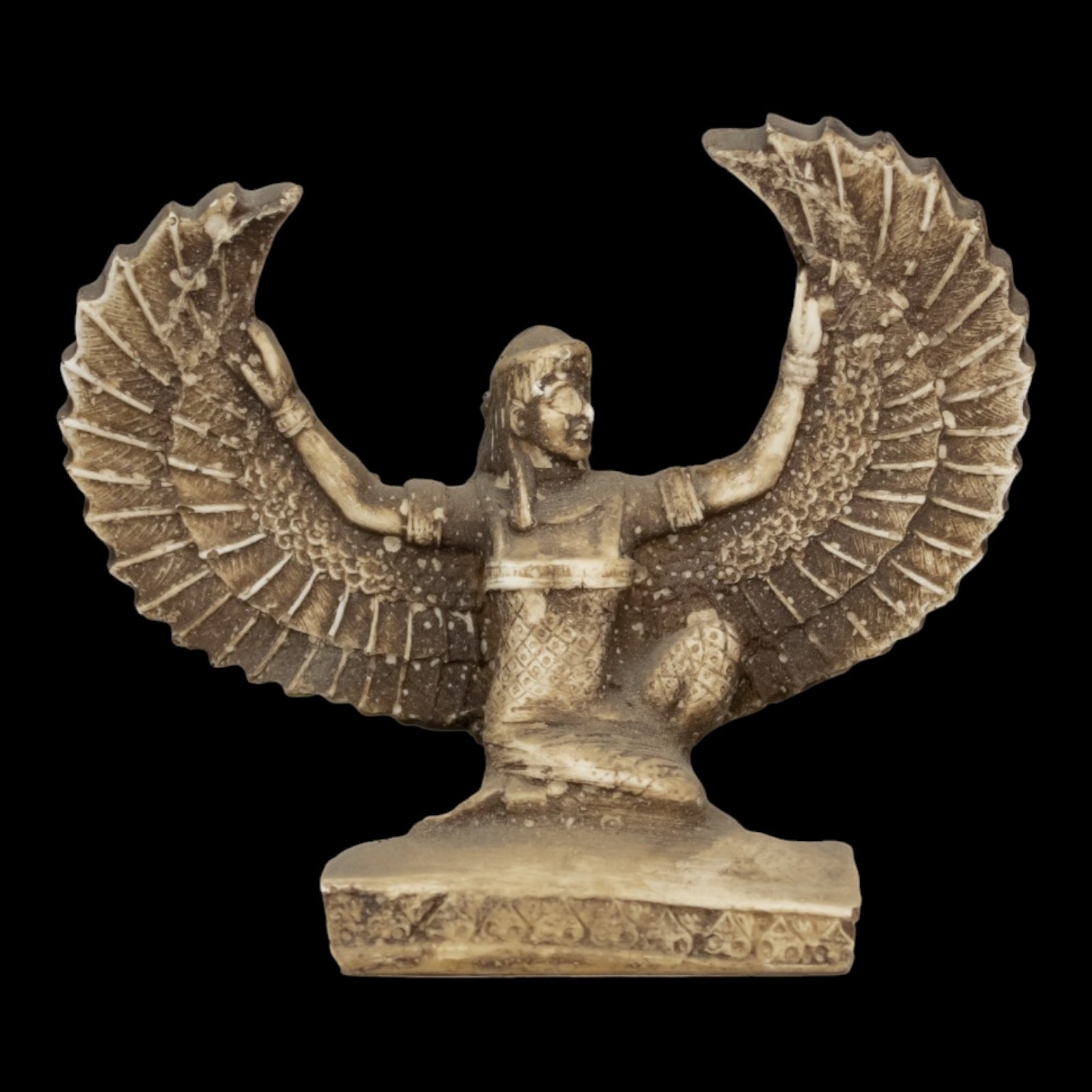 Ancient Egyptian Isis Goddess Statue Rare Antiques Mythology Unique BC
