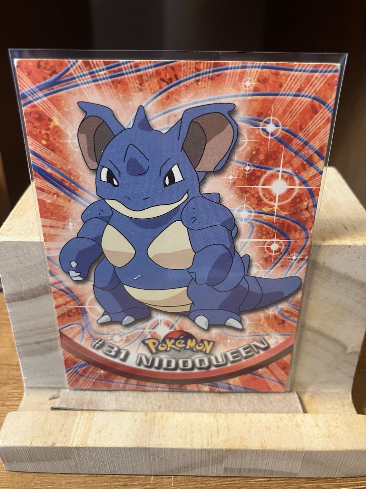 #31 Nidoqueen Non-Holo Blue Logo Pokémon 1999 Topps TV Vintage #31 Nidoqueen Non-Holo Blue Logo Pokémon 1999 Topps TV Vintage