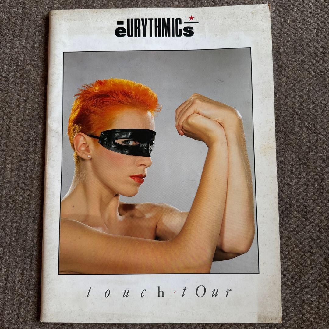 EURYTHMICS concert tour pamphlet EURYTHMICS 1984