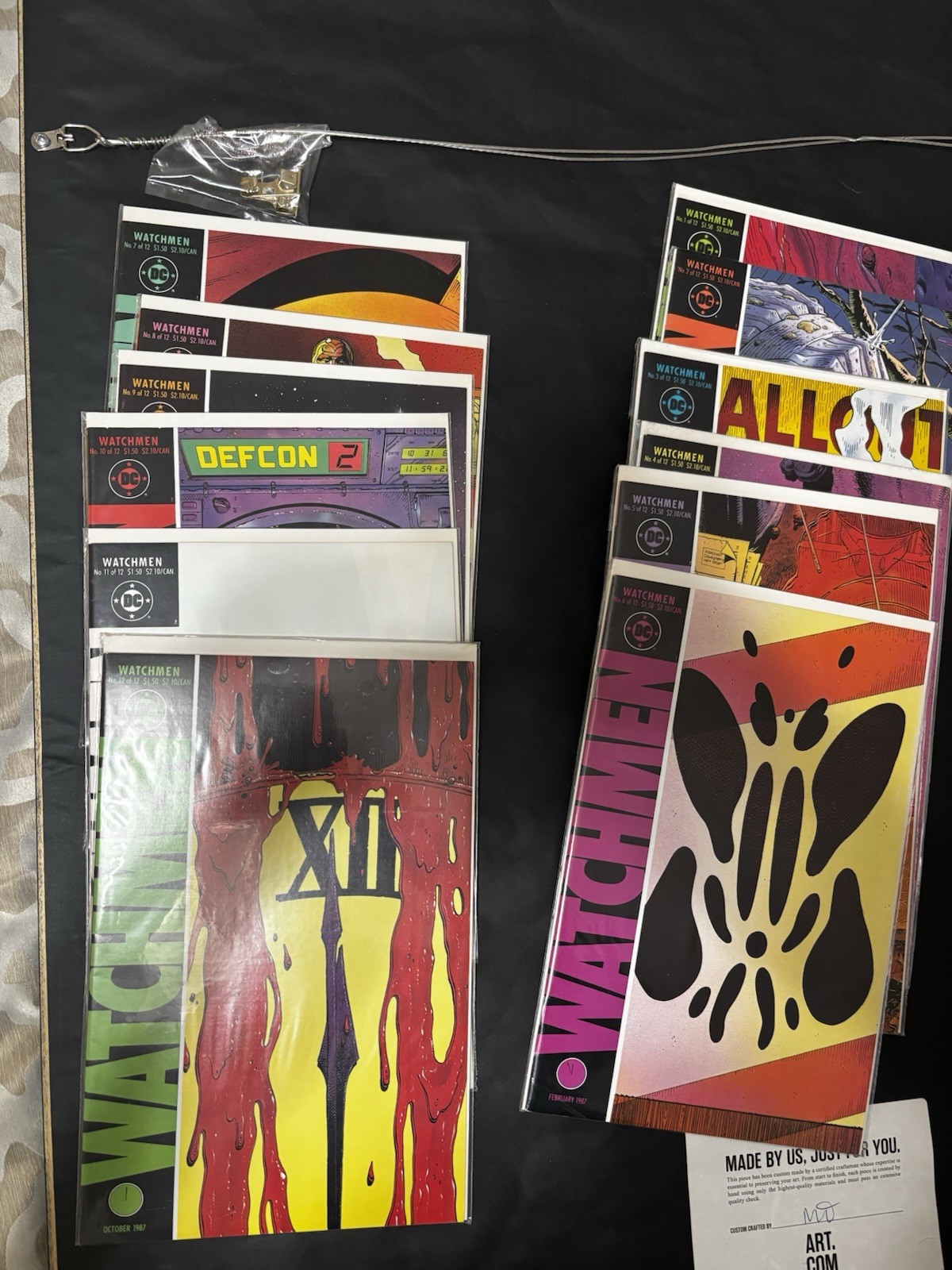 Watchmen Set #1-12 NM/1st Print (Alan Moore) (DC Comics 1986) Watchmen Set #1-12 NM/1st Print (Alan Moore) (DC Comics 1986)