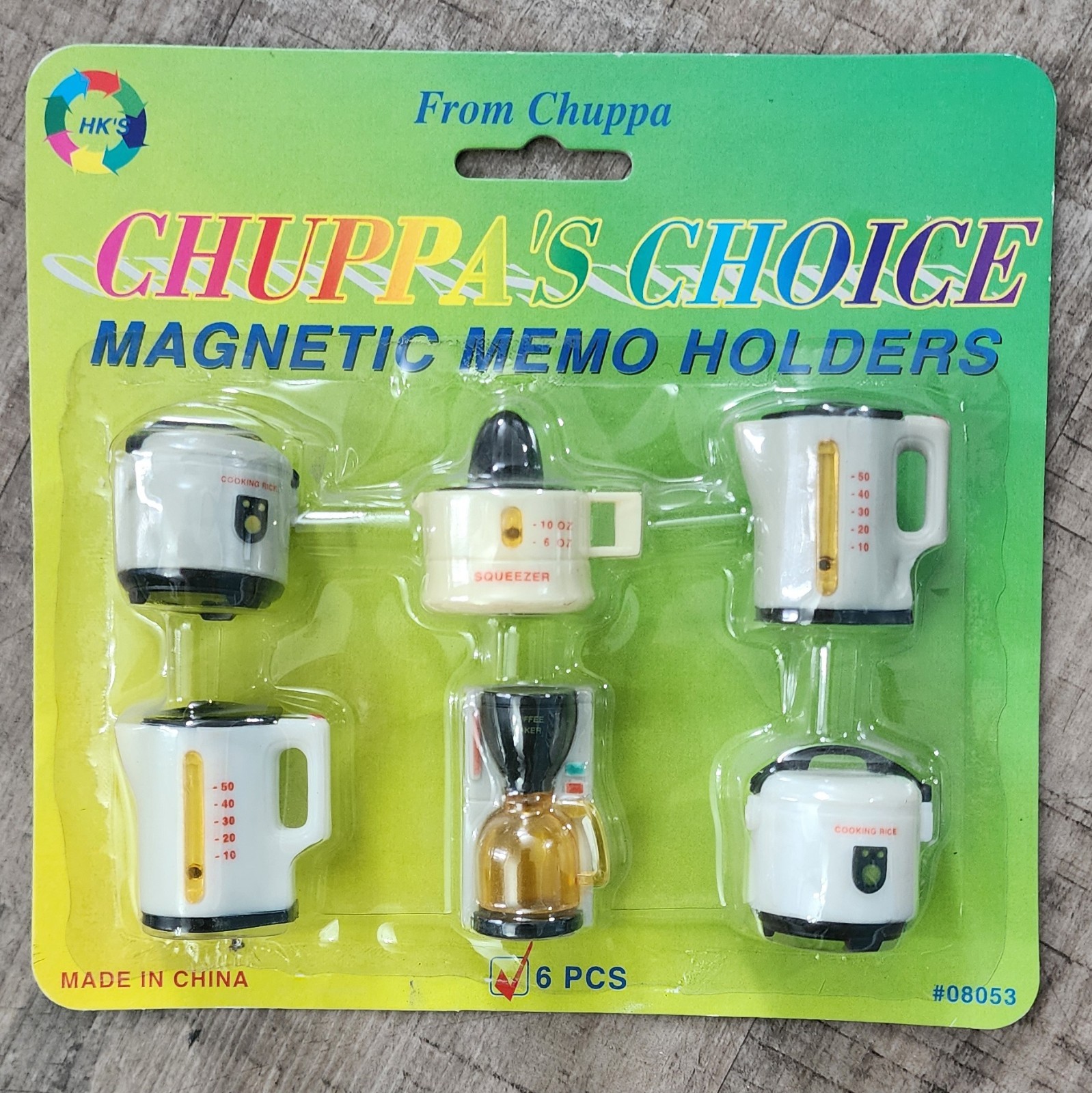 Vintage 1990s Mini Magnetic Kitchen Appliances Kettle-Rice Cooker/6 piece