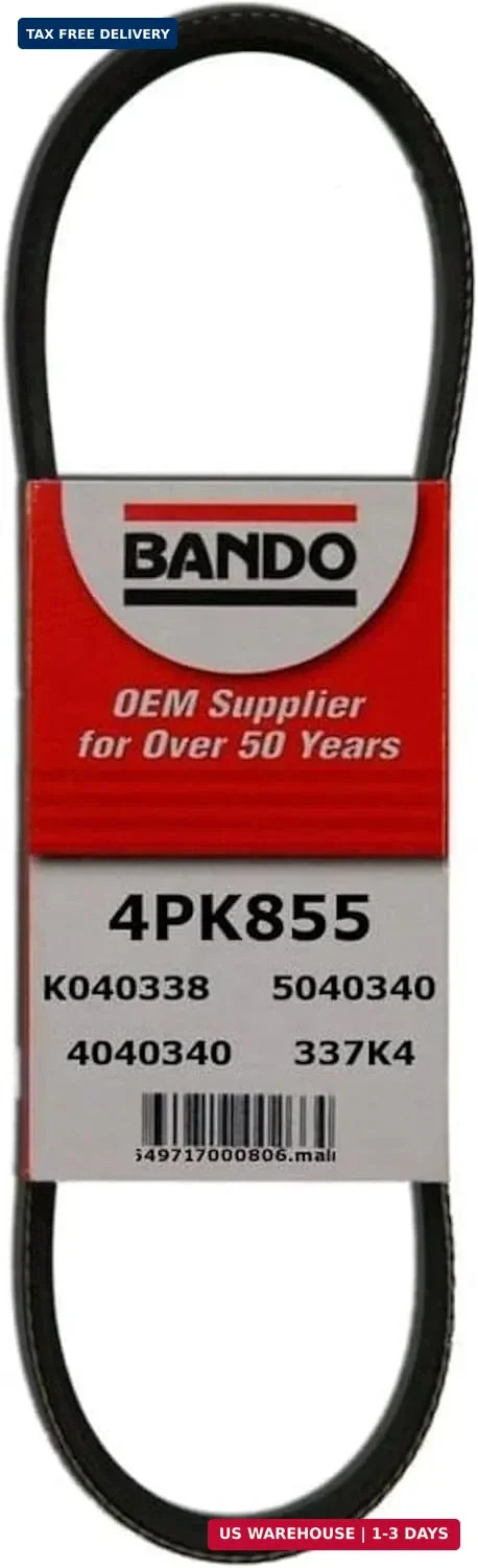 Bando USA 4PK855 OEM Quality Serpentine Belt Bando USA 4PK855 OEM Quality Serpentine Belt