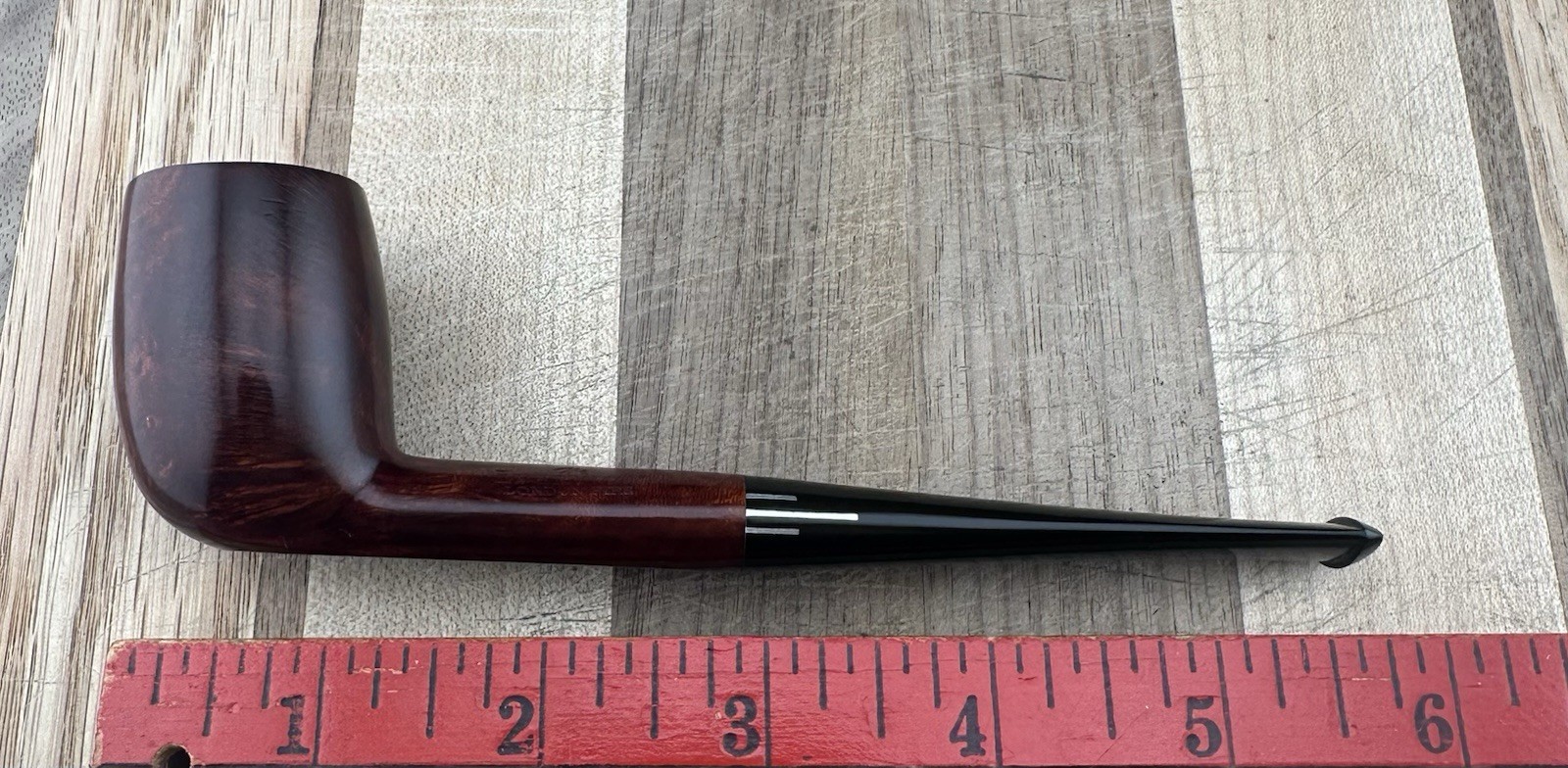 Vintage The Everyman London Pipe 203B Estate Billiard Tobacco Pipe London Eng