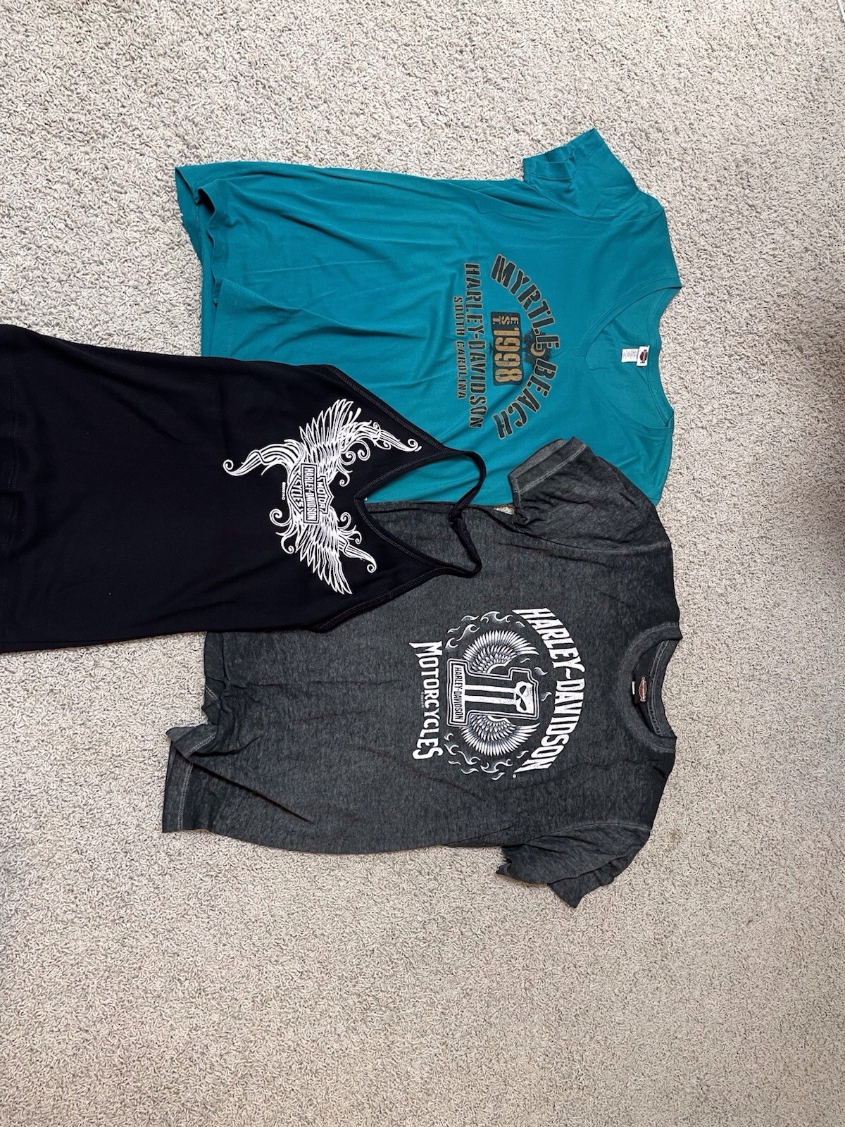 Harley Davidson Shirts -Three (3) - Women’s