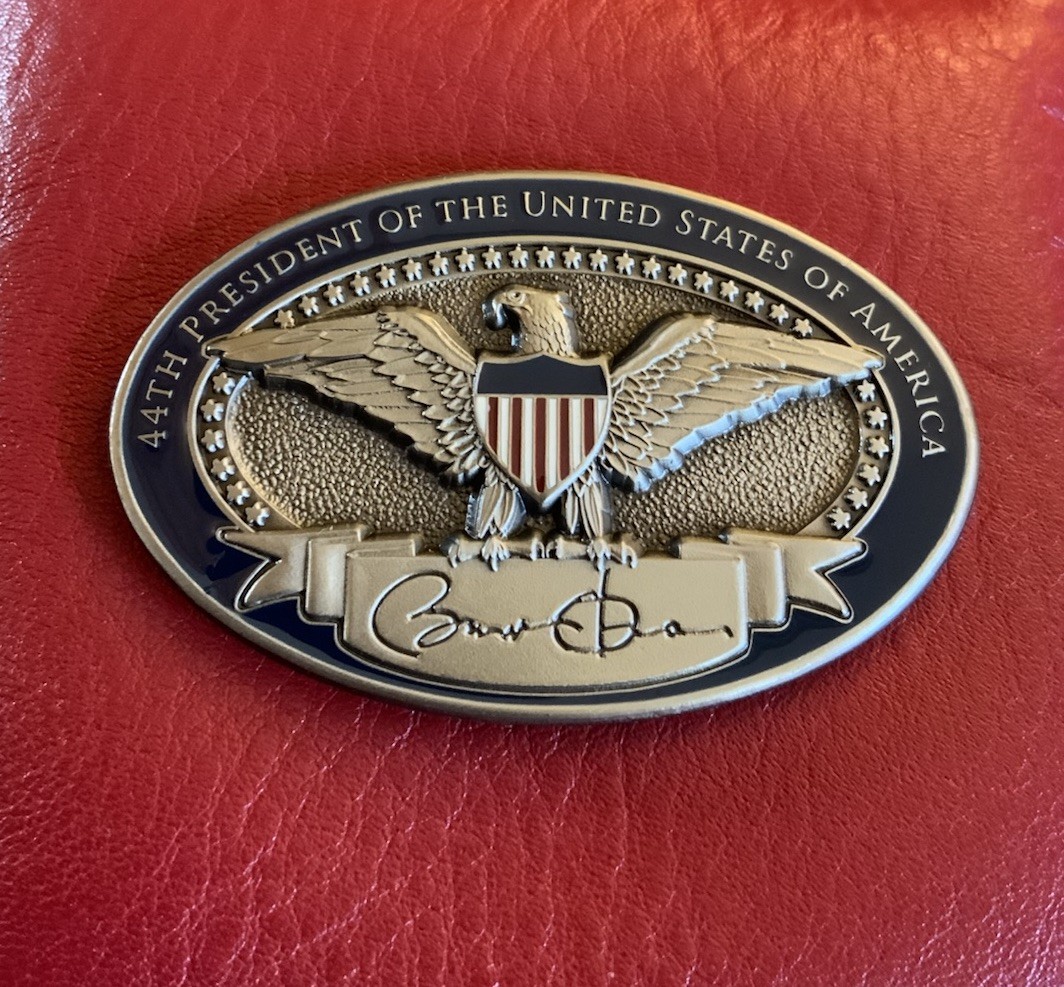 Rare Authentic President Barack Obama 2nd Term POTUS Oval Eagle Challenge Coin Rare Authentic President Barack Obama 2nd Term POTUS Oval Eagle Challenge Coin