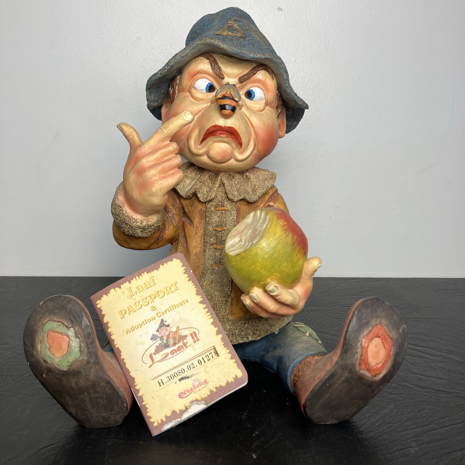 Vintage Leep Laaf Efteling Het Volk Van Laaf Elf Gnome Collectible Bee Nose HTF