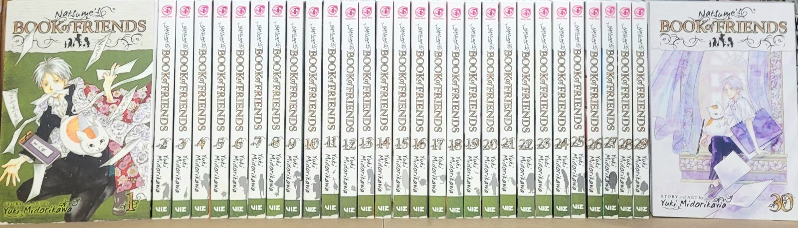 Natsume’s Book of Friends Manga English Vol 1-31 Yuki Midorikawa New Viz Natsume