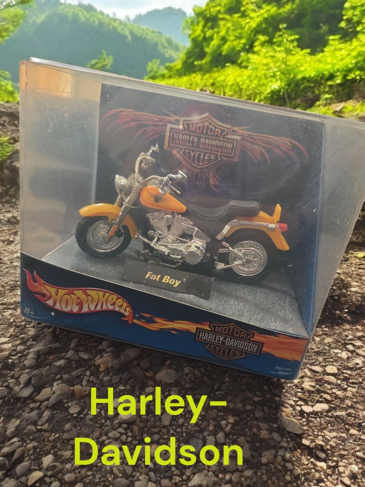 Harley Davidson Hot Wheels Fat Boy vintage toy Harley Davidson Hot Wheels Fat Boy vintage toy
