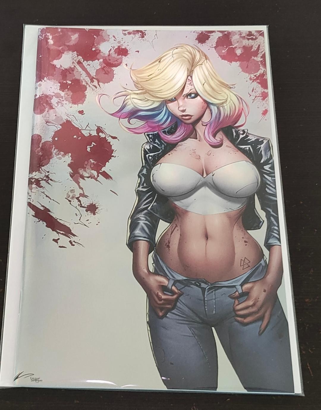 Prizmatic #2 Ale Garza Virgin FOIL Kickstarter Cover   2024 Revival Comics NM