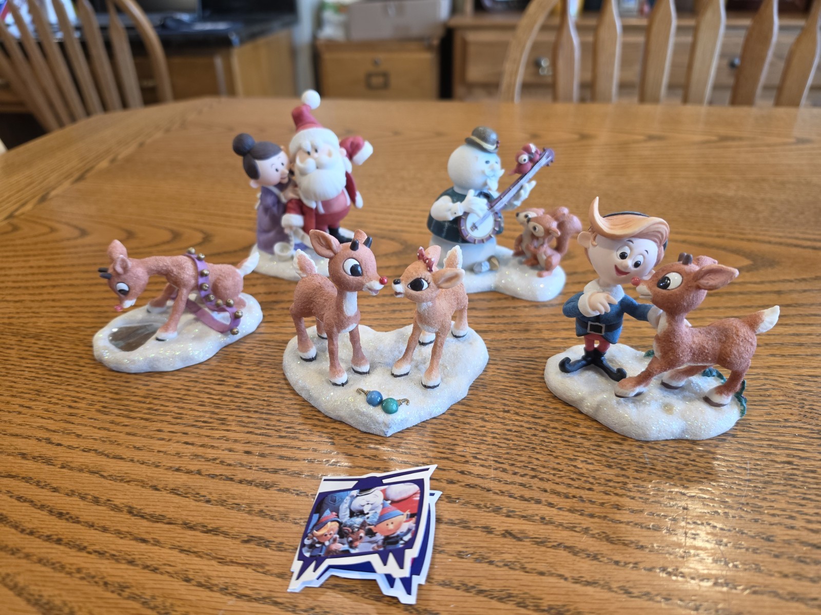 Rudolph And The Island Of Misfit Toys 1999 Enesco Lot Of 5 Figurines Rudolph And The Island Of Misfit Toys 1999 Enesco Lot Of 5 Figurines