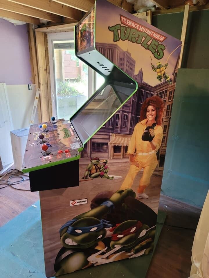 TMNT Arcade Side Art 2 pc 