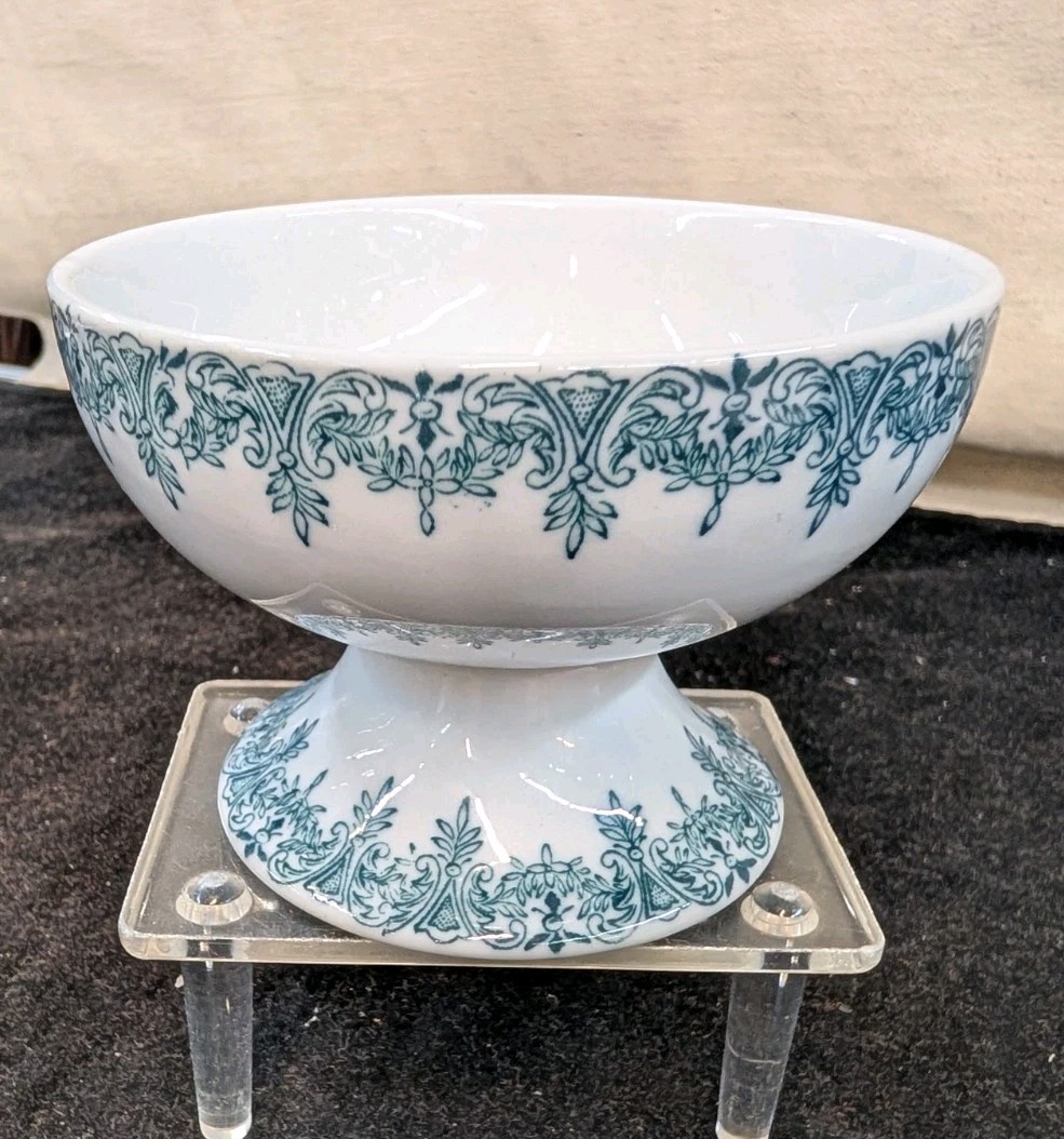 Rare 1920s-Mid 30's Shenango China Hotel Ware Dessert Chalice Rare 1920s-Mid 30's Shenango China Hotel Ware Dessert Chalice
