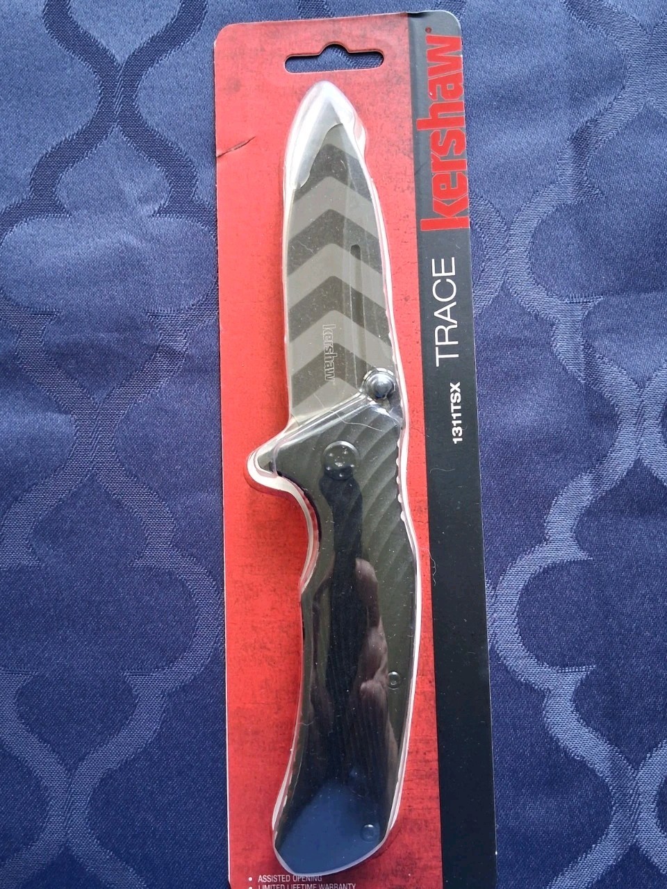 *NEW* 🔥KERSHAW - Trace (1311TSX) - Folding Knife w/8Cr13MoV Blade & GFN Handle 