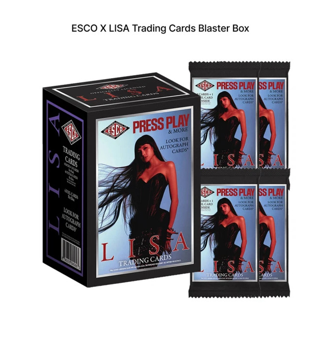 PRE-ORDER ESCO X LISA TRADING CARDS [Ver. Select] 