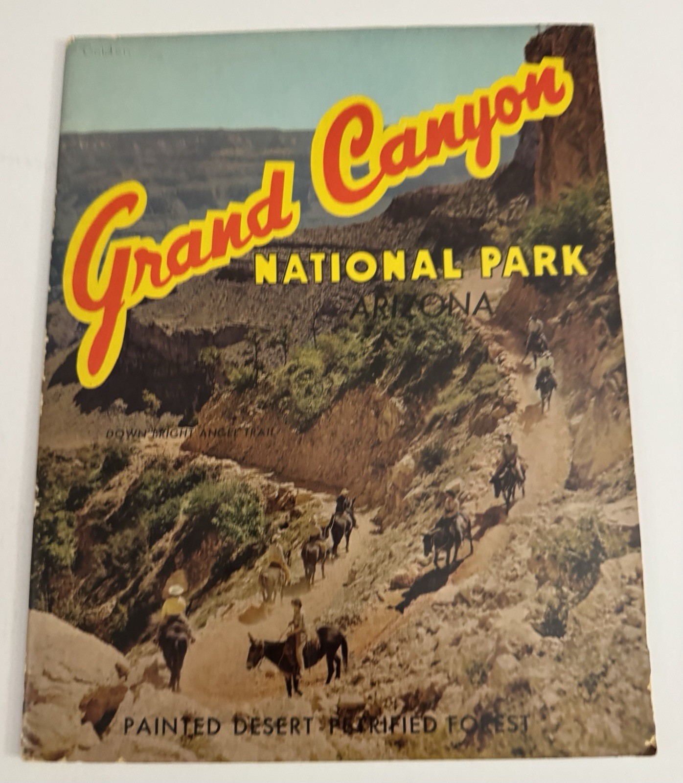 Vintage 1958 Grand Canyon National Park Arizona Photo Book