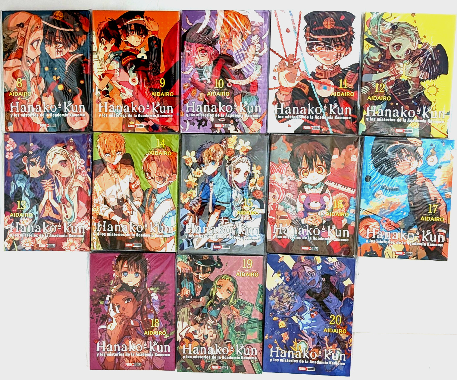 *New* HANAKO KUN (Vol 8-20) AIDAIRO Manga Books Panini Spanish EN ESPAÑOL *New* HANAKO KUN (Vol 8-20) AIDAIRO Manga Books Panini Spanish EN ESPAÑOL