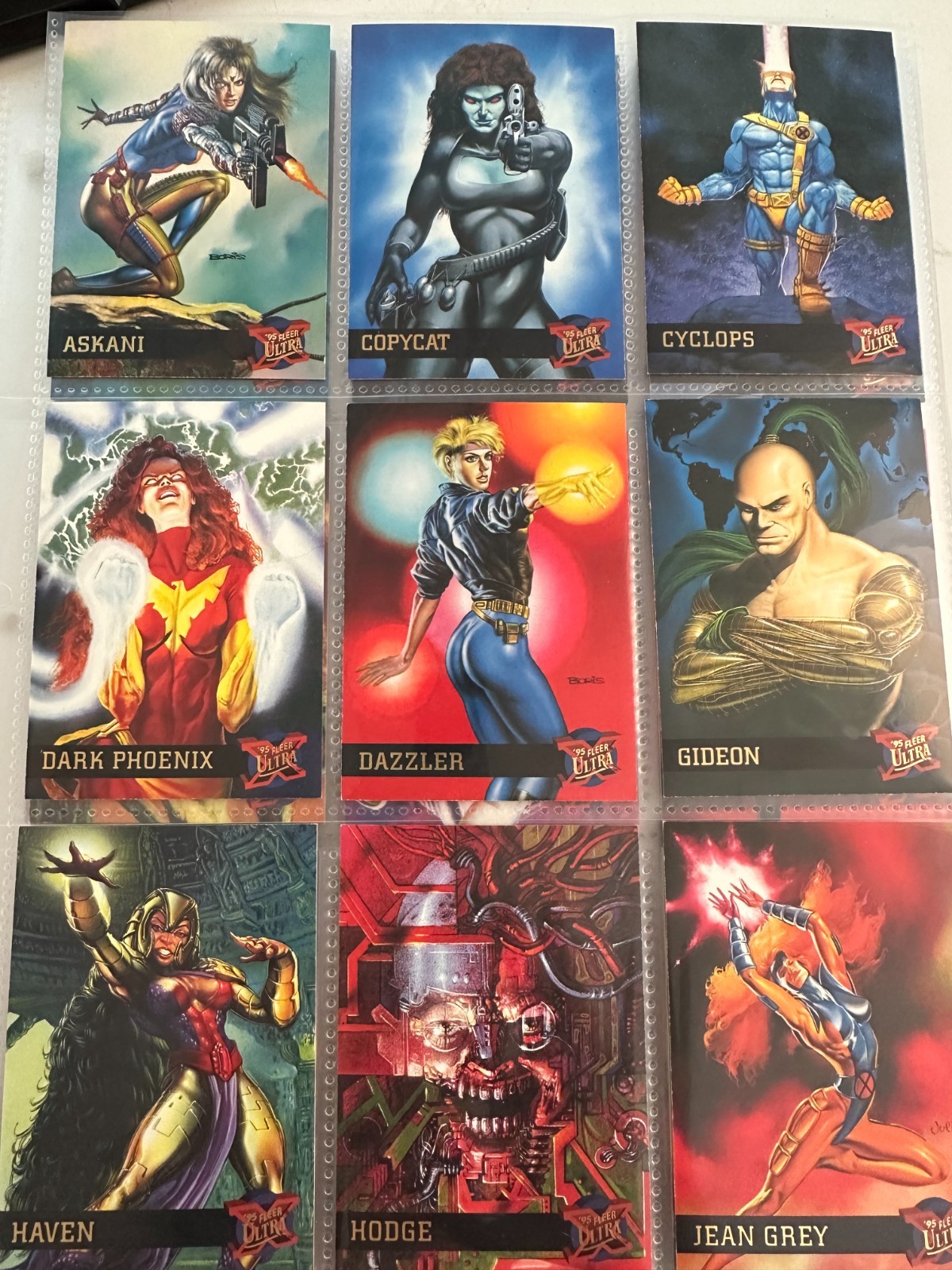 1995 Fleer Ultra X-Men 83 Card Lot - Includes 2x Psylocke Wolverine Spring Break
