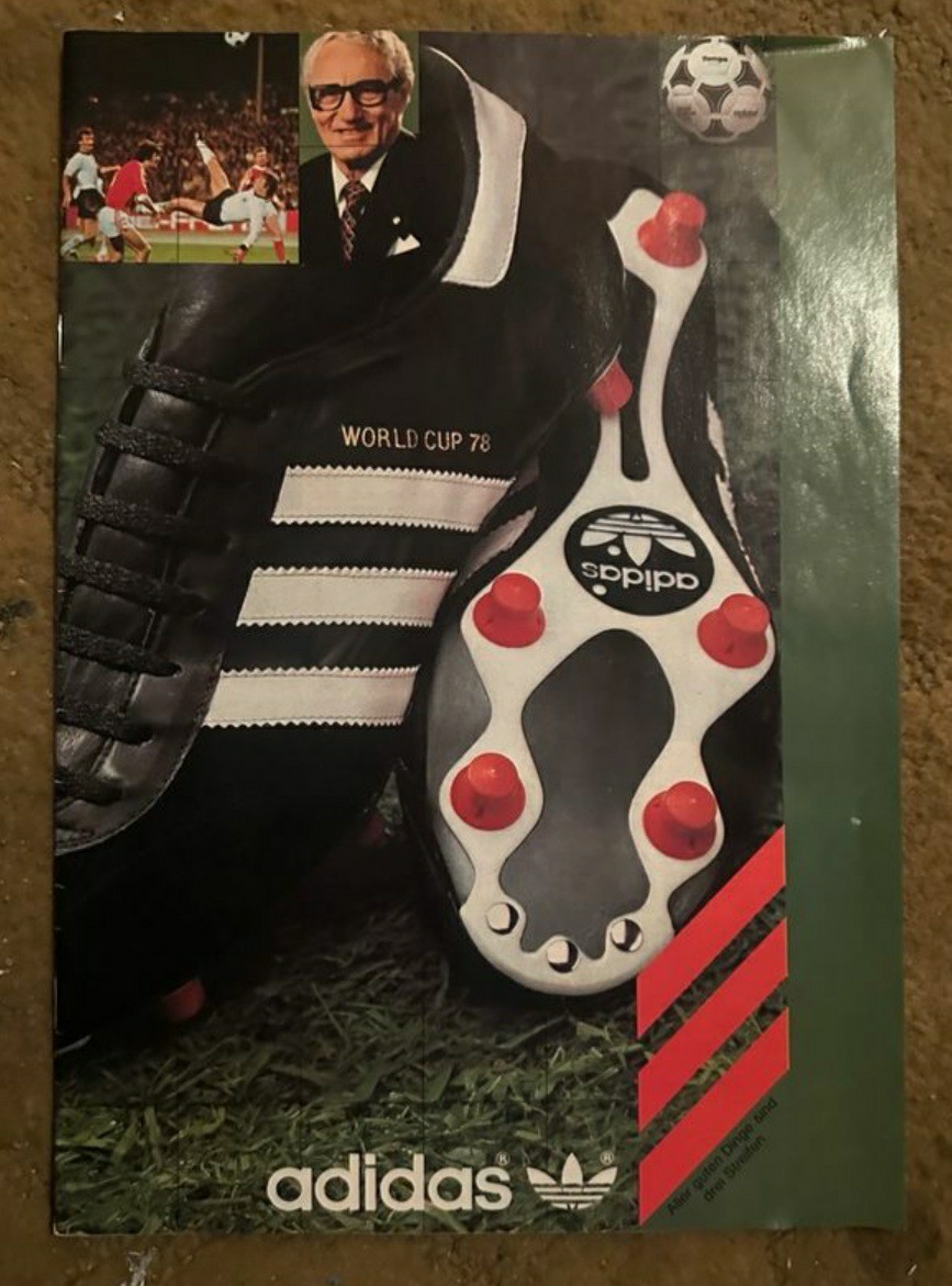 Adidas Vintage Catalog Advert 1978 Adi Dassler Catalog Spzl Box Book Football Toilet Adidas Vintage Catalog Advert 1978 Adi Dassler Catalog Spzl Box Book Football Toilet