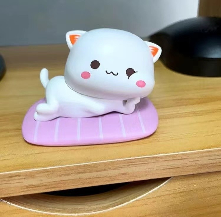 Season 2 MITAO Cat Lucky Cat Peach Goma Collect toy Couples Gift - Watching you Season 2 MITAO Cat Lucky Cat Peach Goma Collect toy Couples Gift - Watching you