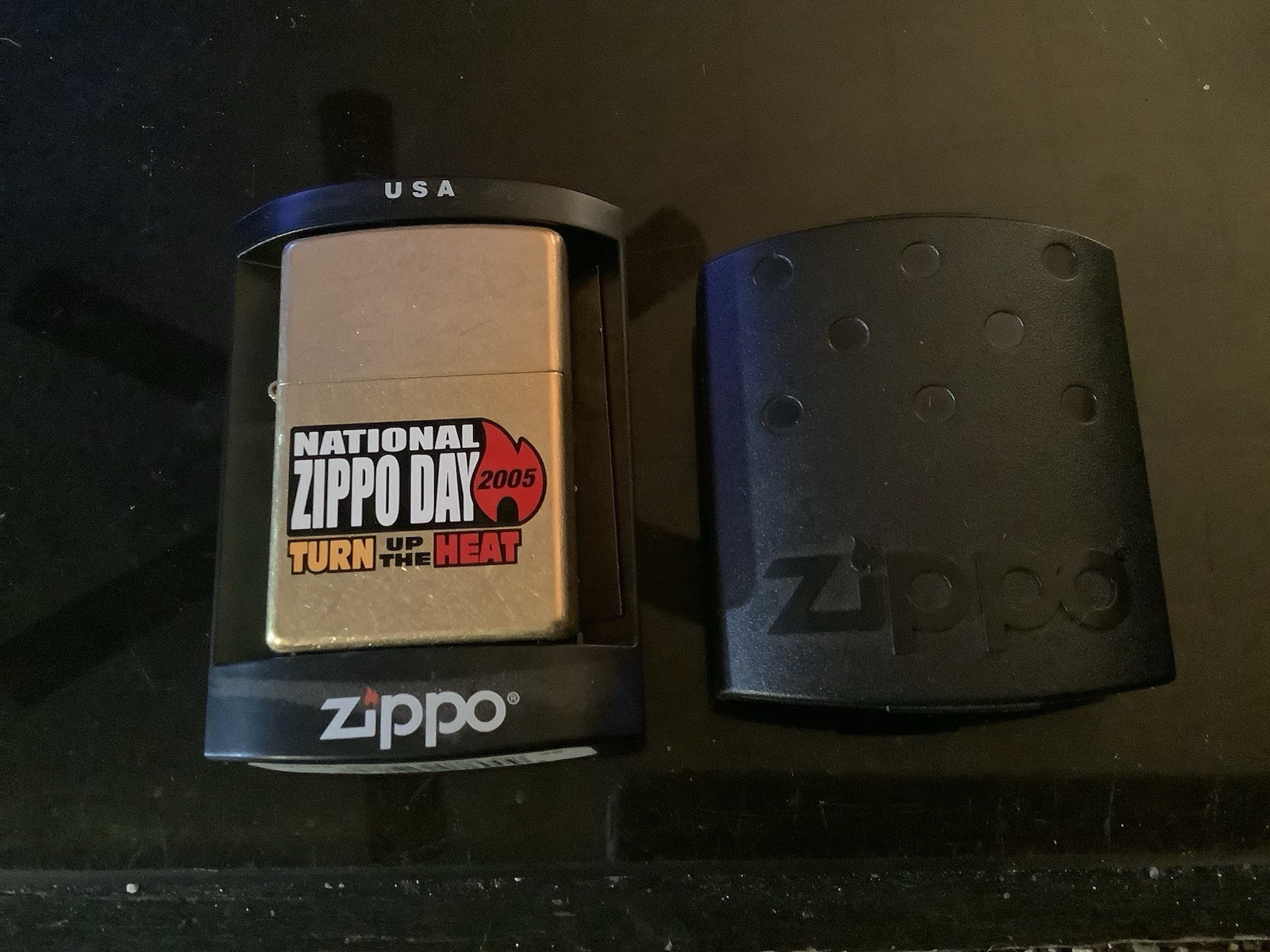 zippo lighter vintage, National Zippo Day, 2005 New In Box