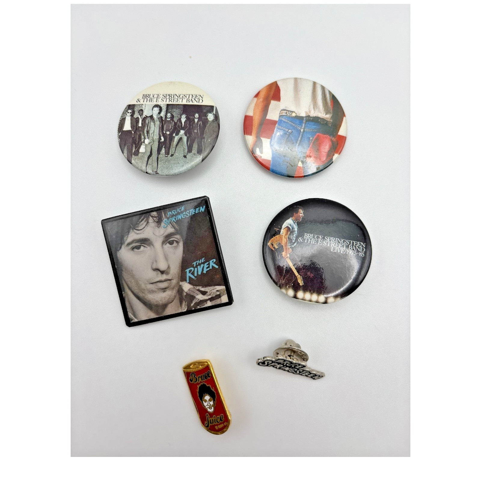 Six Vintage BRUCE SPRINGSTEEN \