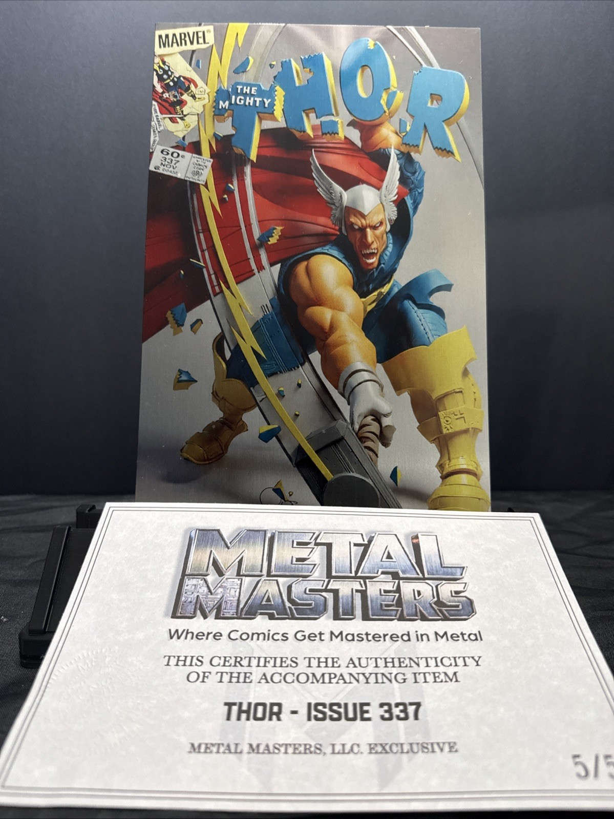 The Mighty Thor #337 METAL  Variant
