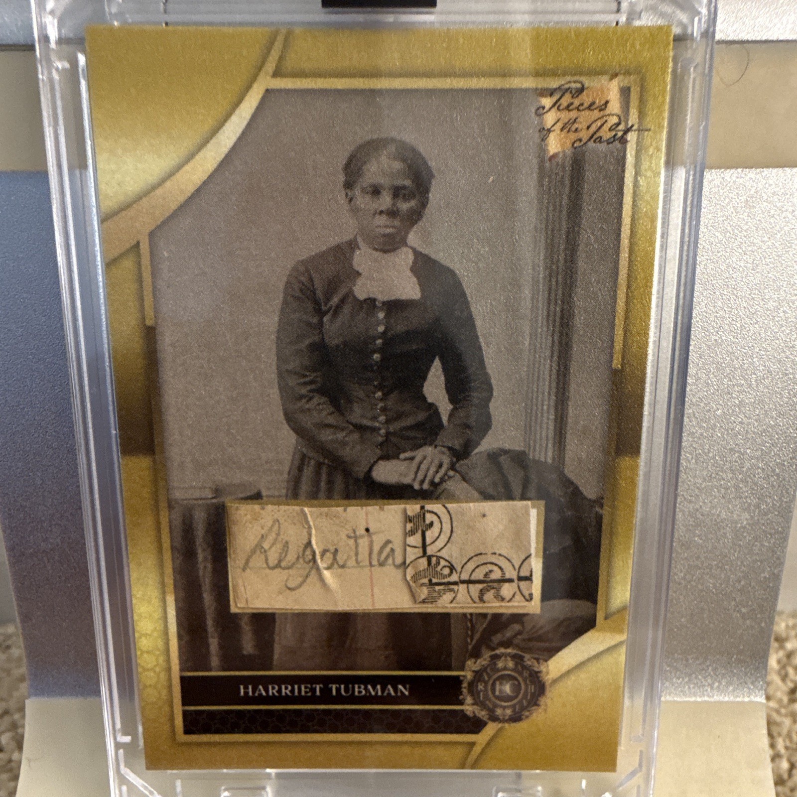 Harriet Tubman - 2019 Historic Autographs Civil War Divided #11 /65