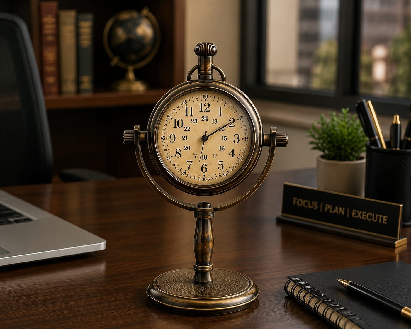 Vintage Brass Nautical Table Clock Desk Clock Antique style Decorative Clock Vintage Brass Nautical Table Clock Desk Clock Antique style Decorative Clock