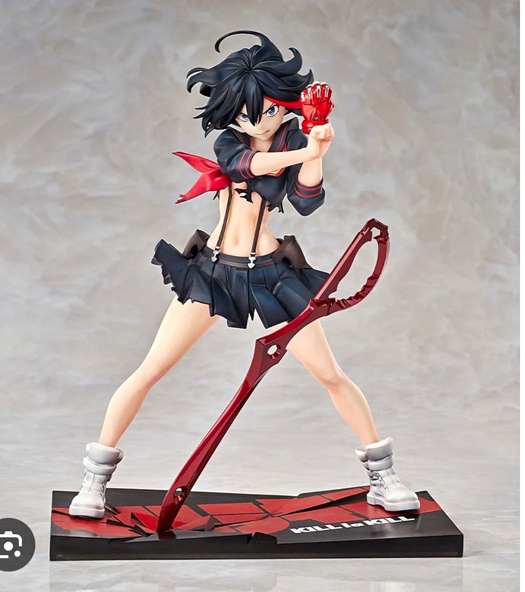 Kill la Kill Ryuko Matoi Anime & Manga Figure with Display Base Red/Black