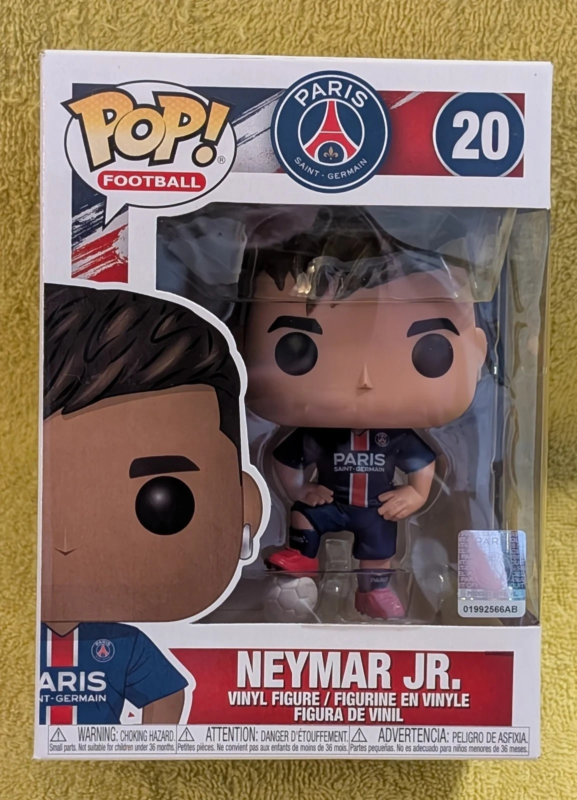 Funko POP Football Paris Saint Germain #20 NEYMAR JR New Funko POP Football Paris Saint Germain #20 NEYMAR JR New