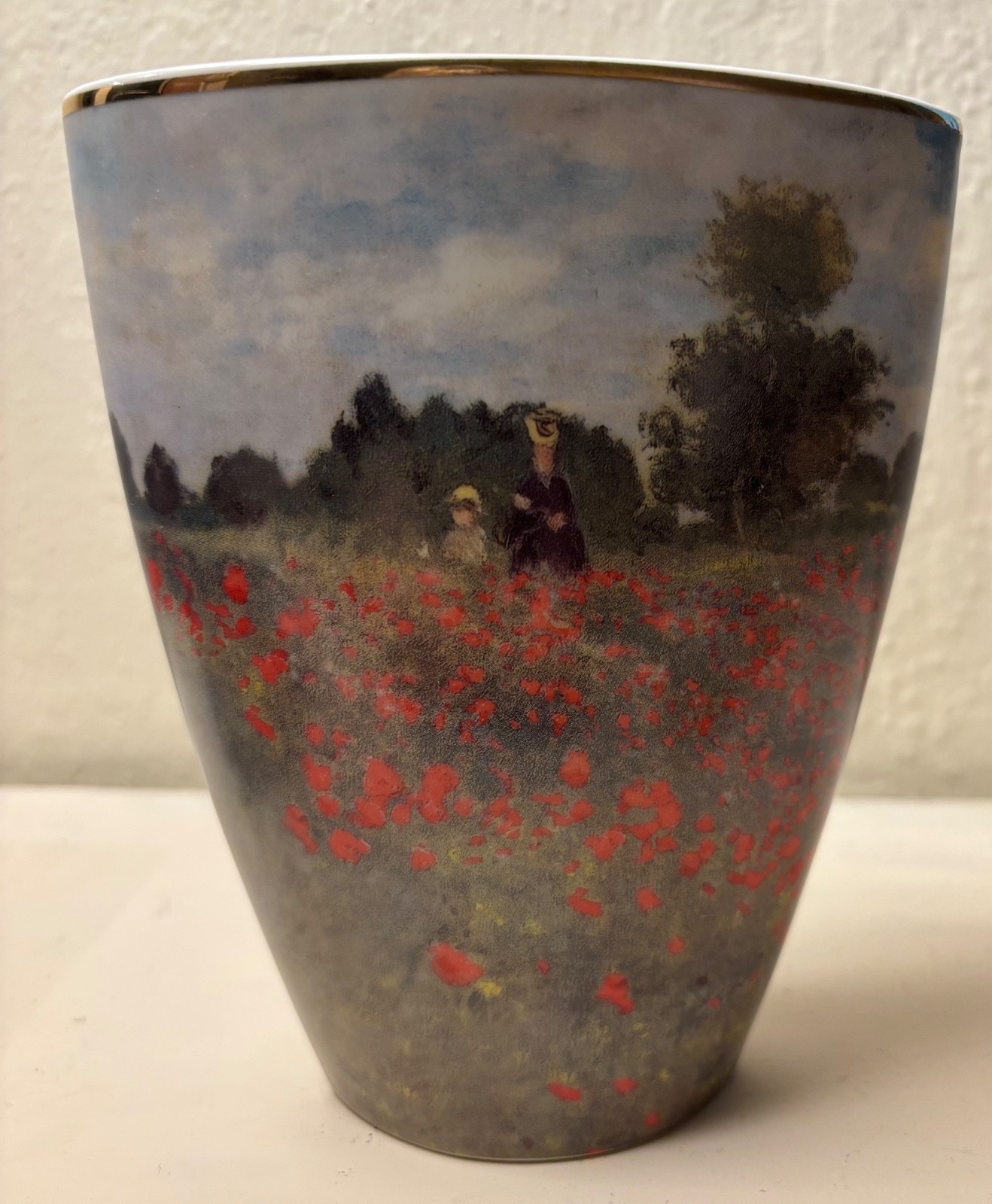 Goebel Artis Orbis Claude Monet Fleurs de Pavot Numbered Vase 4737/5000 Goebel Artis Orbis Claude Monet Fleurs de Pavot Numbered Vase 4737/5000