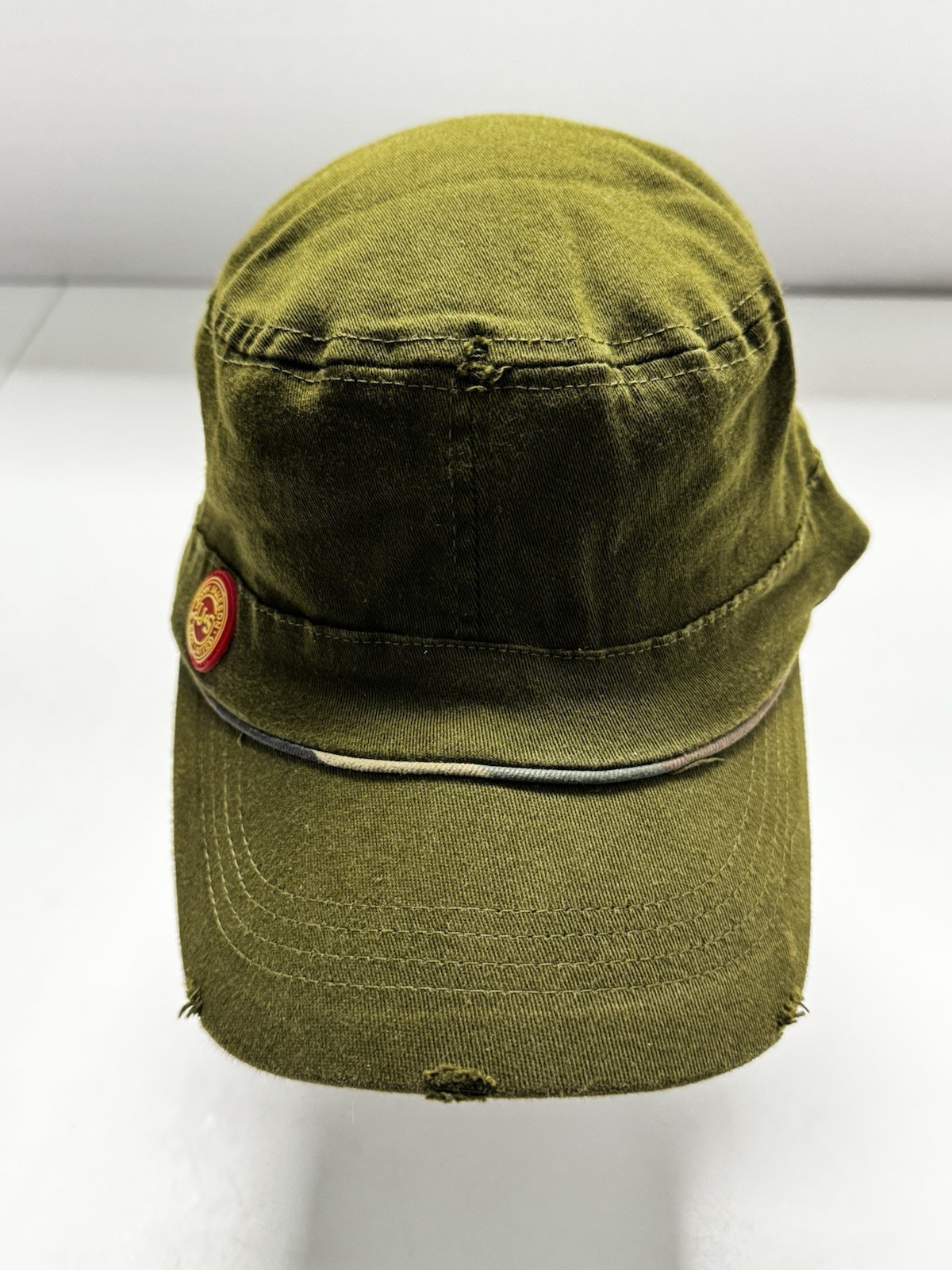 John Jameson & Son Irish Whiskey Flex Fit Military Baseball Cap Hat Army Green