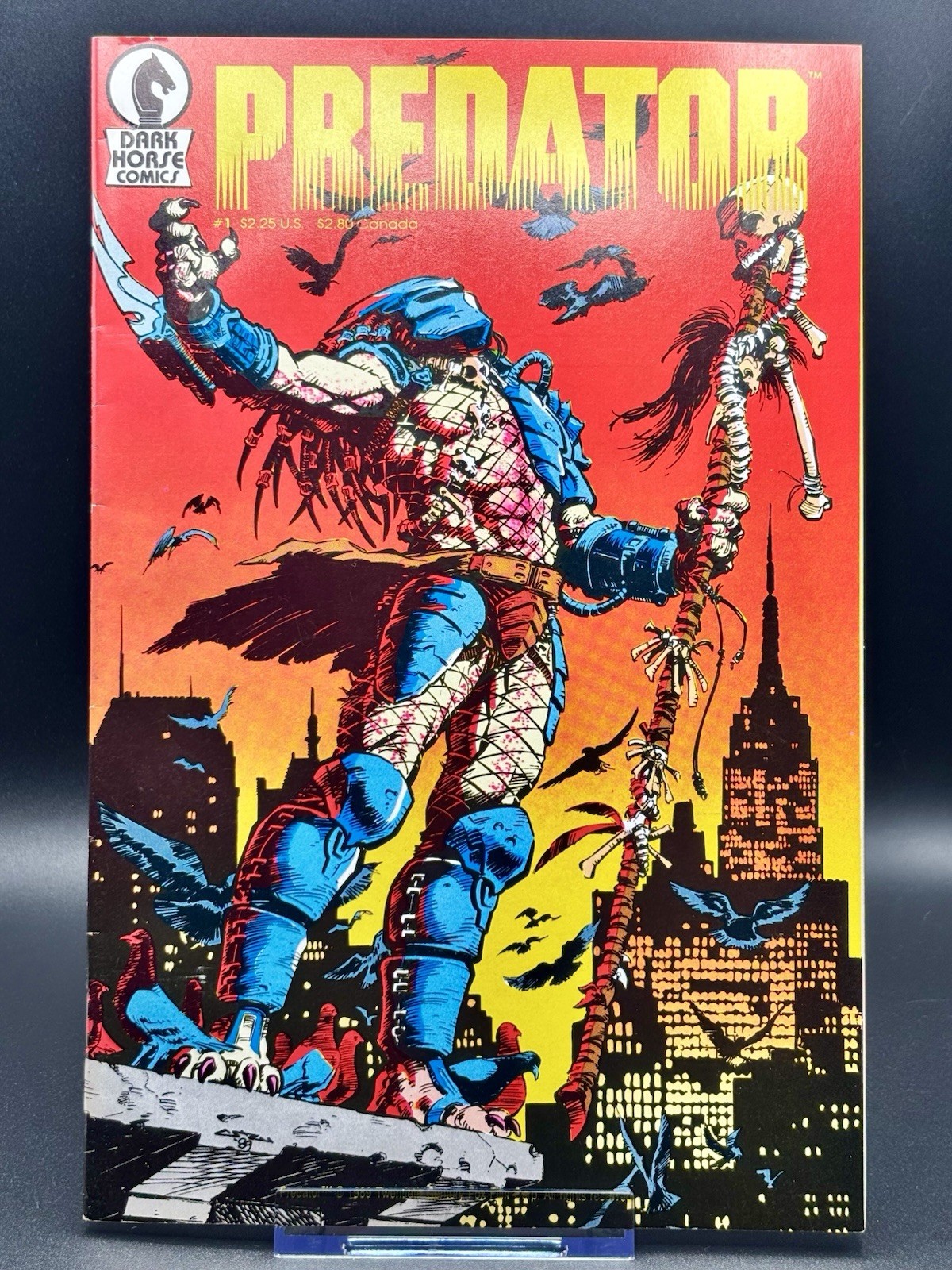 Predator #1 Dark Horse Comics 1989 First Appearance Movie Key Copper Age Book
