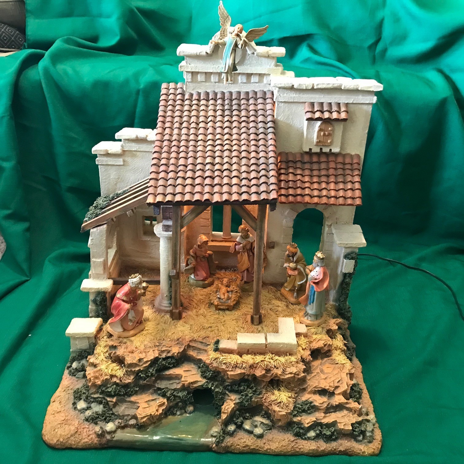 FONTANINI “1999 DESIGNER EDITION NATIVITY”, SIGNED w/SEVEN 5\ FONTANINI “1999 DESIGNER EDITION NATIVITY”, SIGNED w/SEVEN 5\