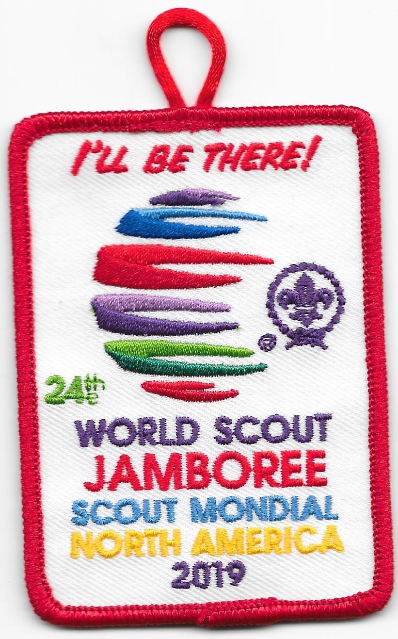 I Will be There 2019 24th World Jamboree Held in America Boy Scouts BP I Will be There 2019 24th World Jamboree Held in America Boy Scouts BP