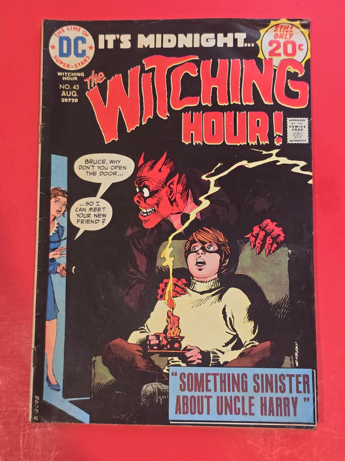 The Witching Hour #45 DC Comics 1974 Horror Nick Cardy Cover Bronze Age