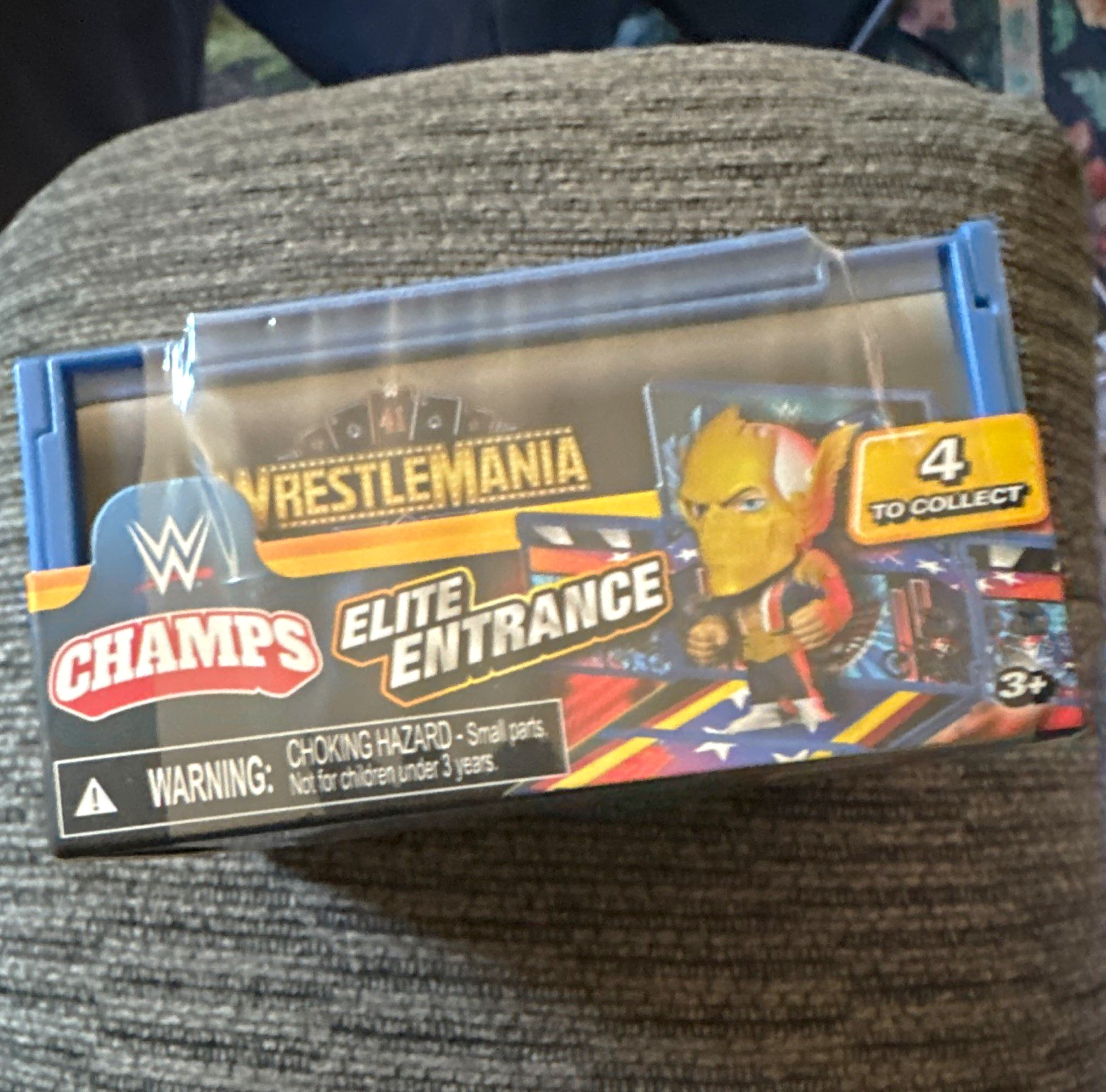 WWE Champs Elite Entrance WrestleMania Tour Bus Figure Sealed Cody Rhodes w/mask WWE Champs Elite Entrance WrestleMania Tour Bus Figure Sealed Cody Rhodes w/mask