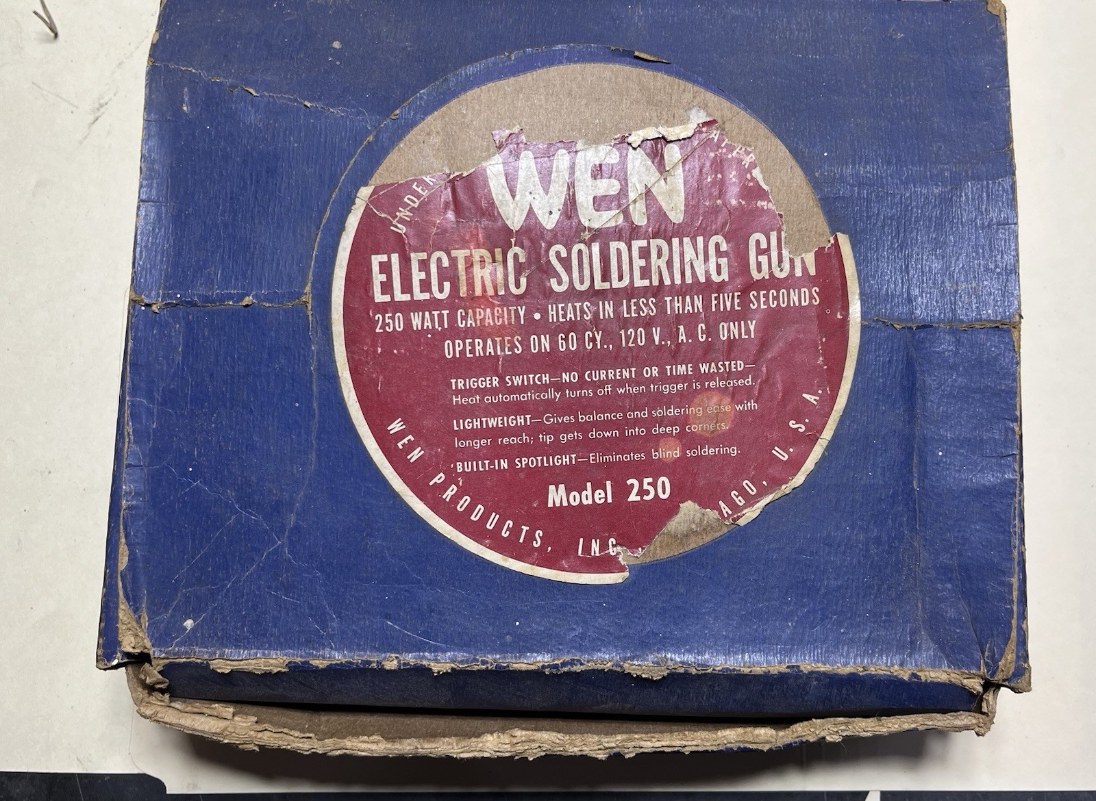 Vintage WEN Soldering Gun Used 