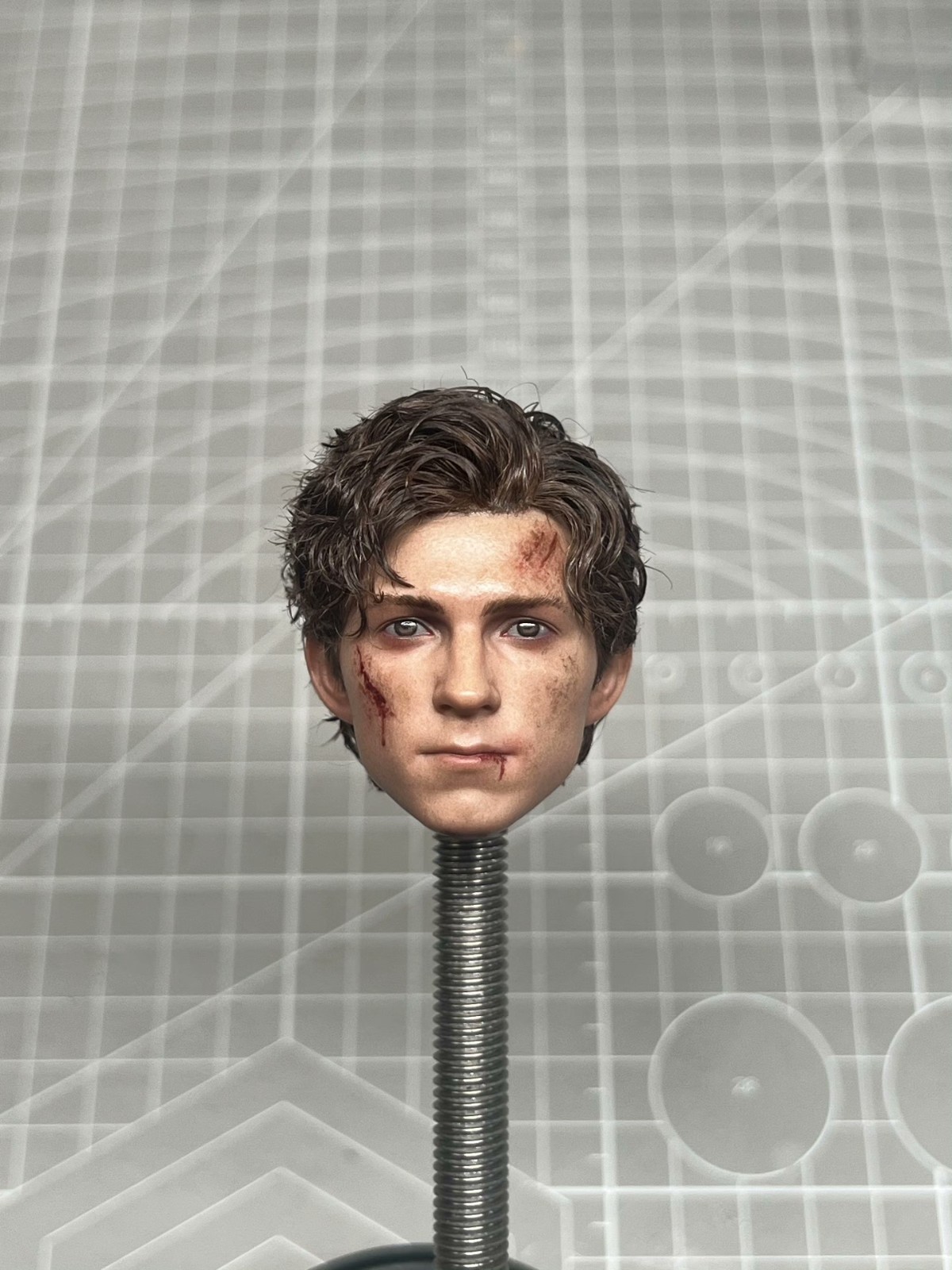 custom 1/6 spiderman Tom Holland head