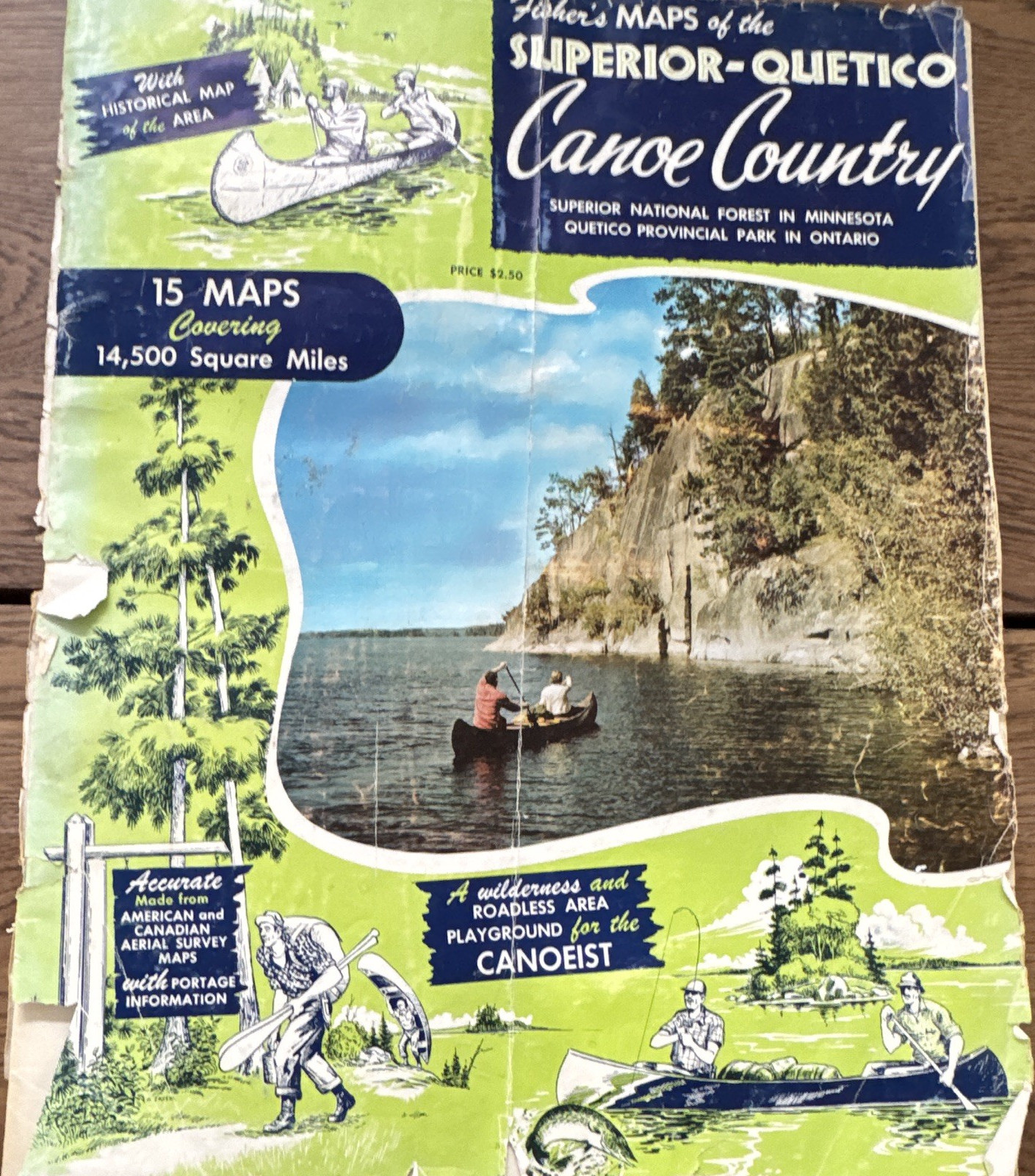 Fisher's Maps Superior-Quetico Canoe Country, Superior & Quetico, 15 Maps Fisher's Maps Superior-Quetico Canoe Country, Superior & Quetico, 15 Maps