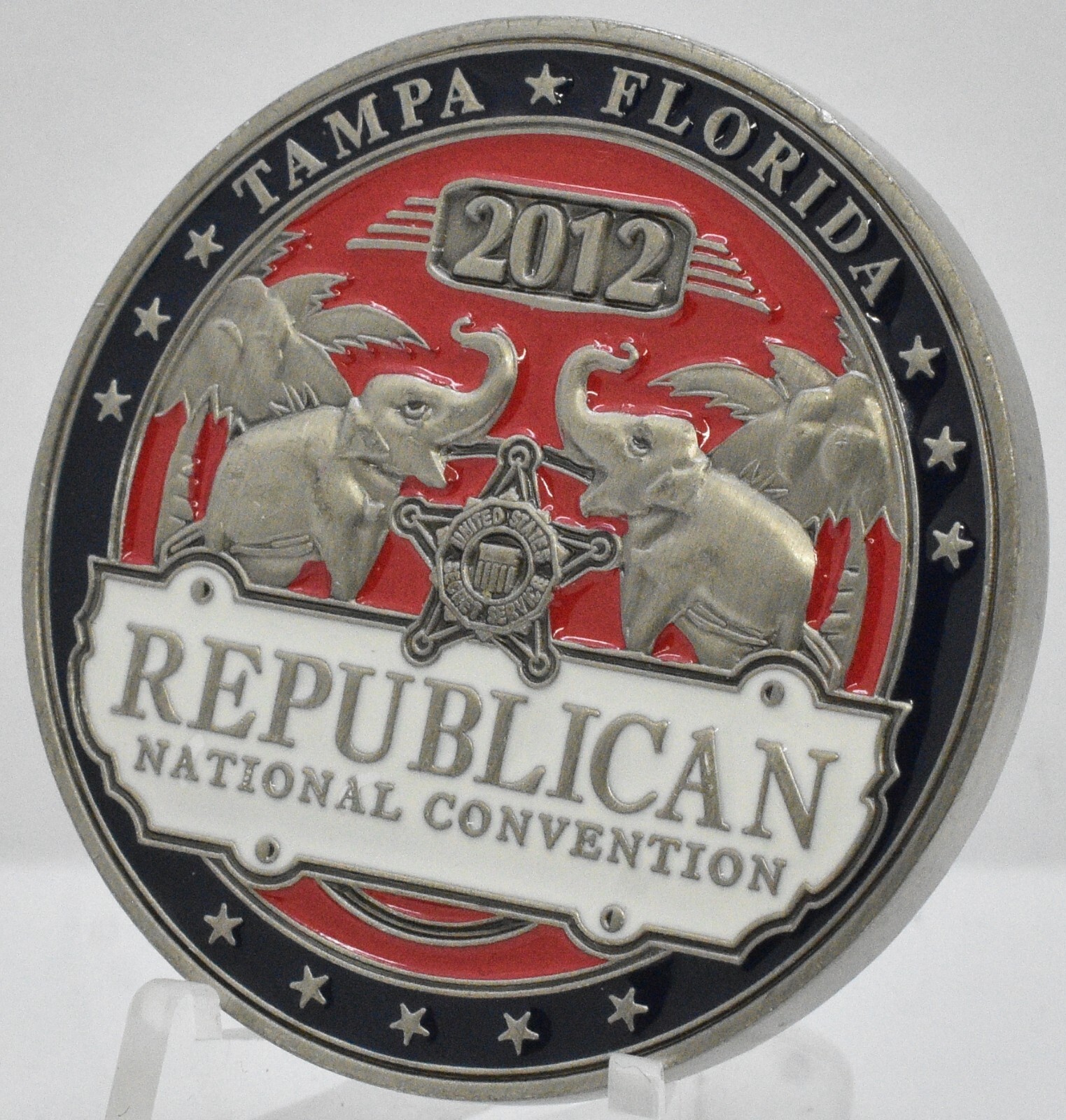 Secret Service 2012 Republican National Convention Mitt Romney Challenge Coin