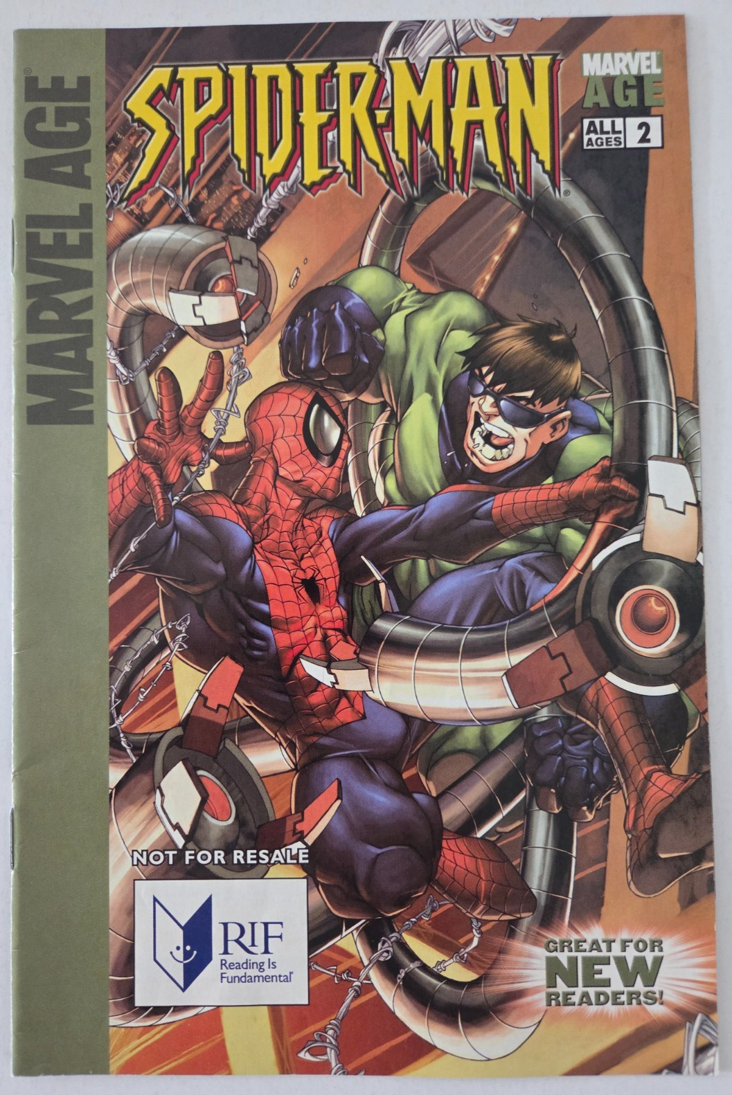 MARVEL AGE SPIDER-MAN #2 RIF SUMMER READING PROGRAM ED. VARIANT 2004 MARVEL RARE